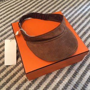 Maison Martin Margiela Women suede hat ,size Xl